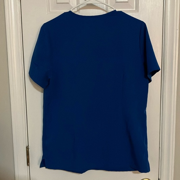 Figs Medium Casma Top in Royal Blue - Picture 3 of 3